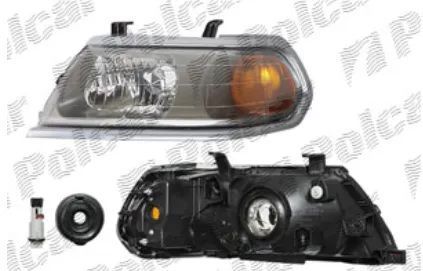 Faróis Farol da frente Mitsubishi Pajero Sport K90 2001-