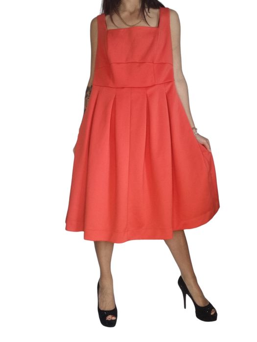 Czerwona sukienka asos Rozmiar 46   #asos