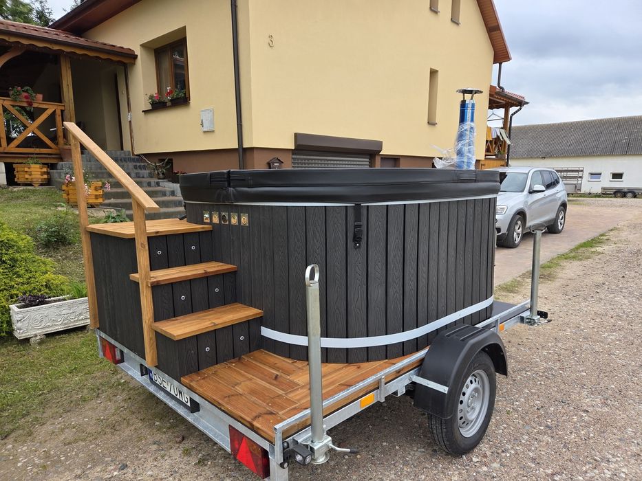Balia Bania mobilna, jacuzzi,akryl, PIĘKNA, PREMIUM, kompozyt