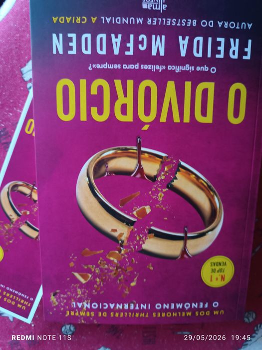 Livro novo o divórcio da FREIDA McFADDEN