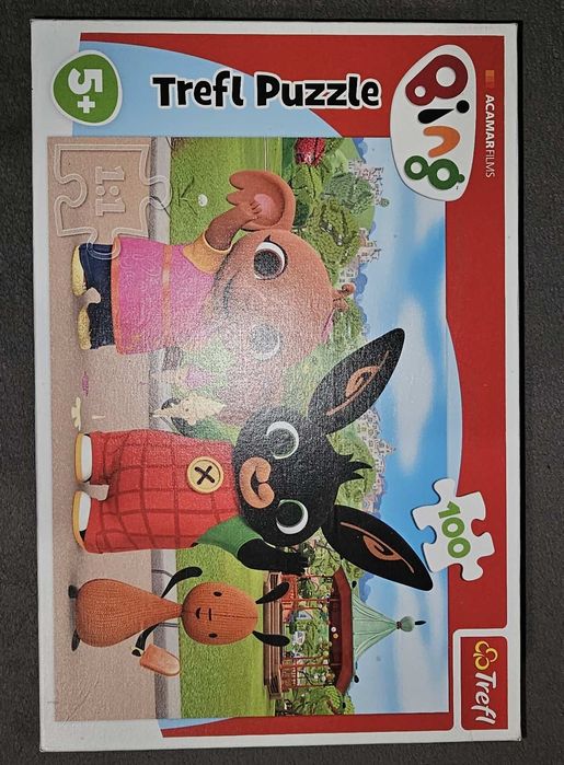 Пазли Trefl Бінг, Діно 100 елементів