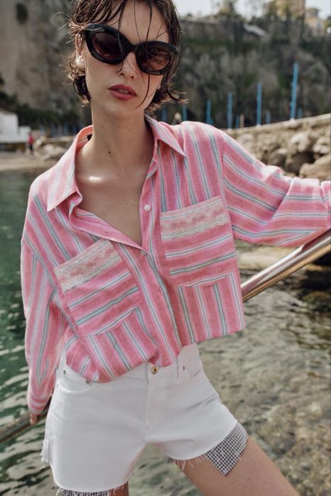 Рубашка блузка Zara