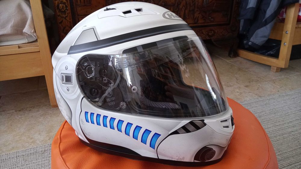 Star Wars capacete HJC CS-15 Storm Trooper