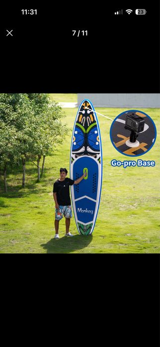 Prancha SUP insuflável completa NOVA | Estável + Entrega imediata