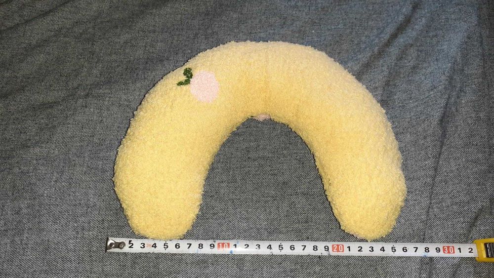 Almofada amarela de suporte para animais  NOVA
