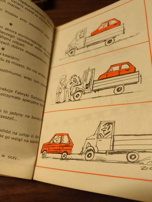 Broszura dowcipy o Fiat 126x126p