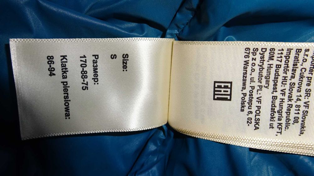 Wrangler PUFFER  CR W4A0XTB05  rozmiar S nowa bez metki