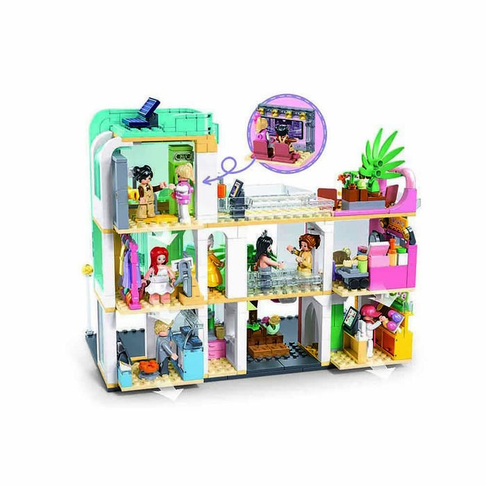 Klocki Sluban B1268 Centrum Handlowe Metropolis 725 El.