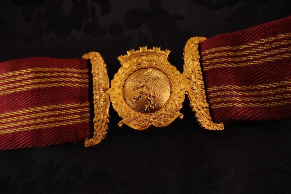Cinto de cerimónia de Oficial Superior do Exército Português