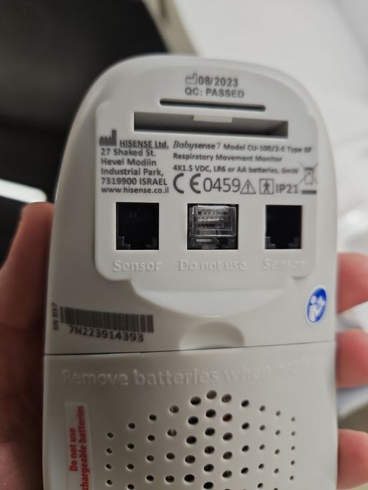 BabySense 7 – monitor oddechu niemowlęcia