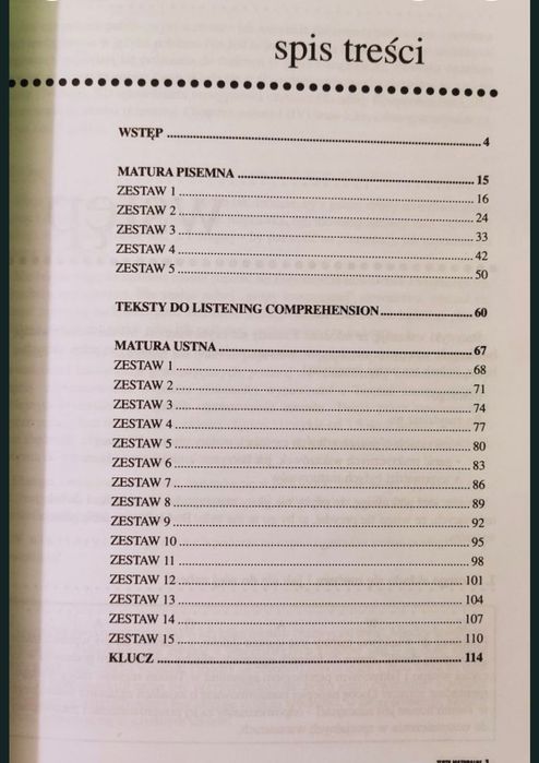 Testy maturalne język angielski Matura arkusze