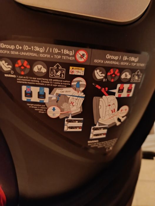 Cadeiras auto isofix