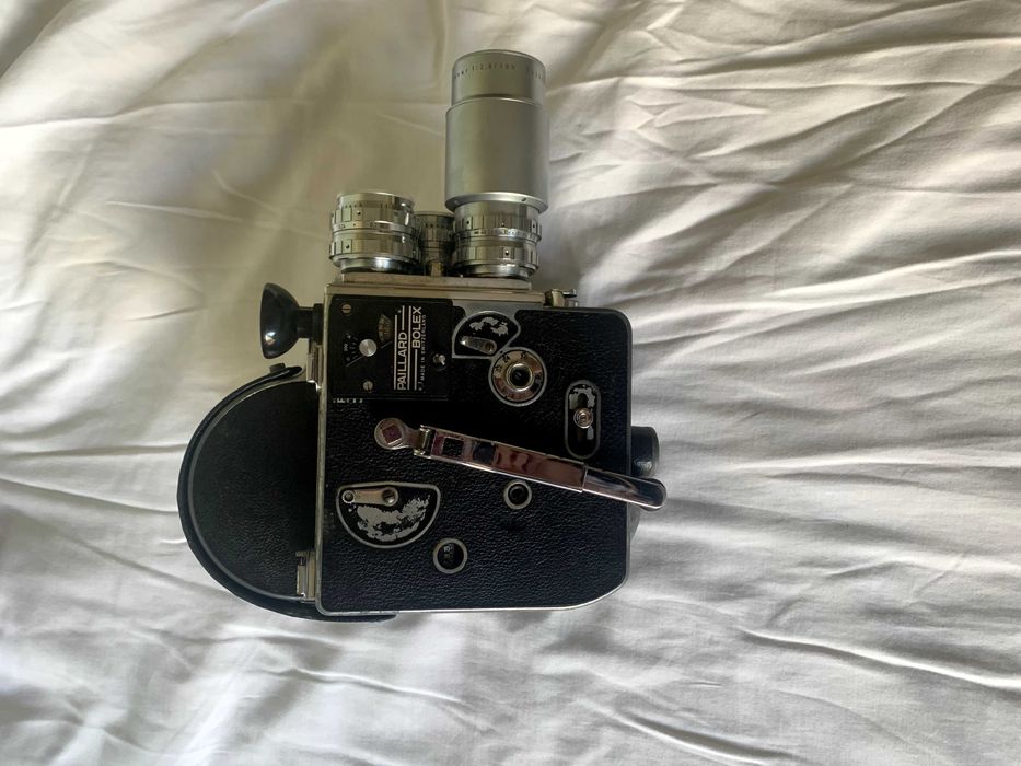 Camera Paillard-Bolex H16 Non-Reflex 16mm + Lentes Schneider