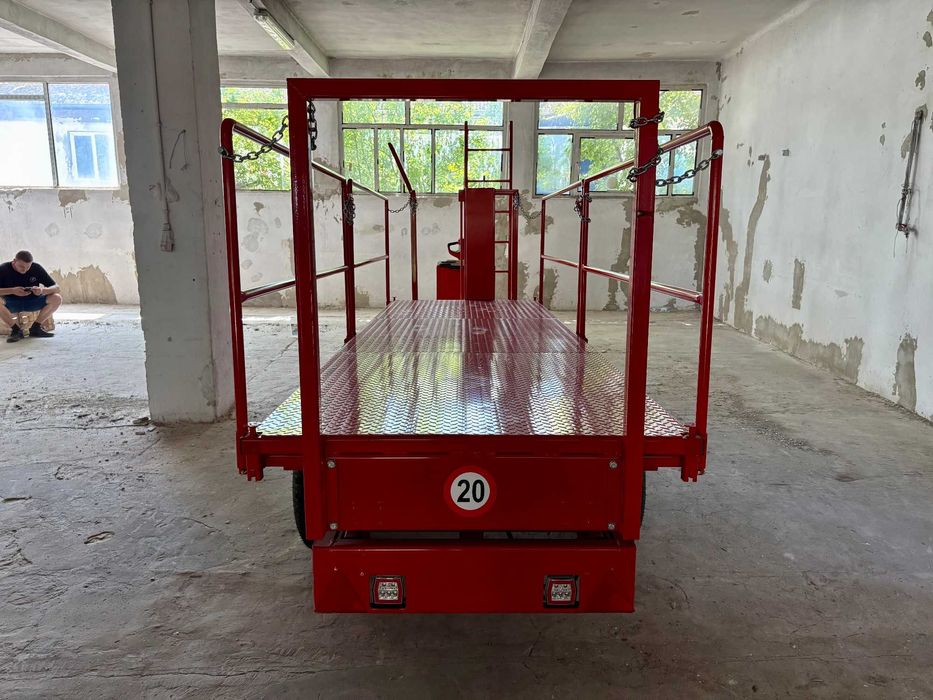 Platforma sadownicza Lisicki T031/2 nowa 2026 Dwie Osie 4 balkony