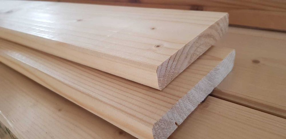 Deska strugana świerkowa, sucha 21x120x4800mm
