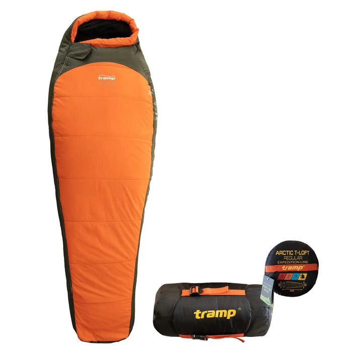 Спальний мішок Tramp (ковдра, кокон) для туризму, кемпінгу, риболовлі.