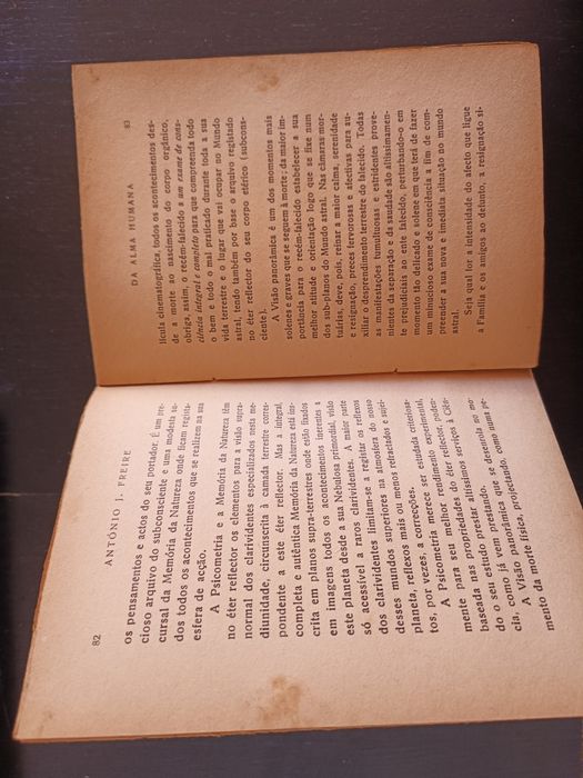 Da alma humana - metapsicologia experimental