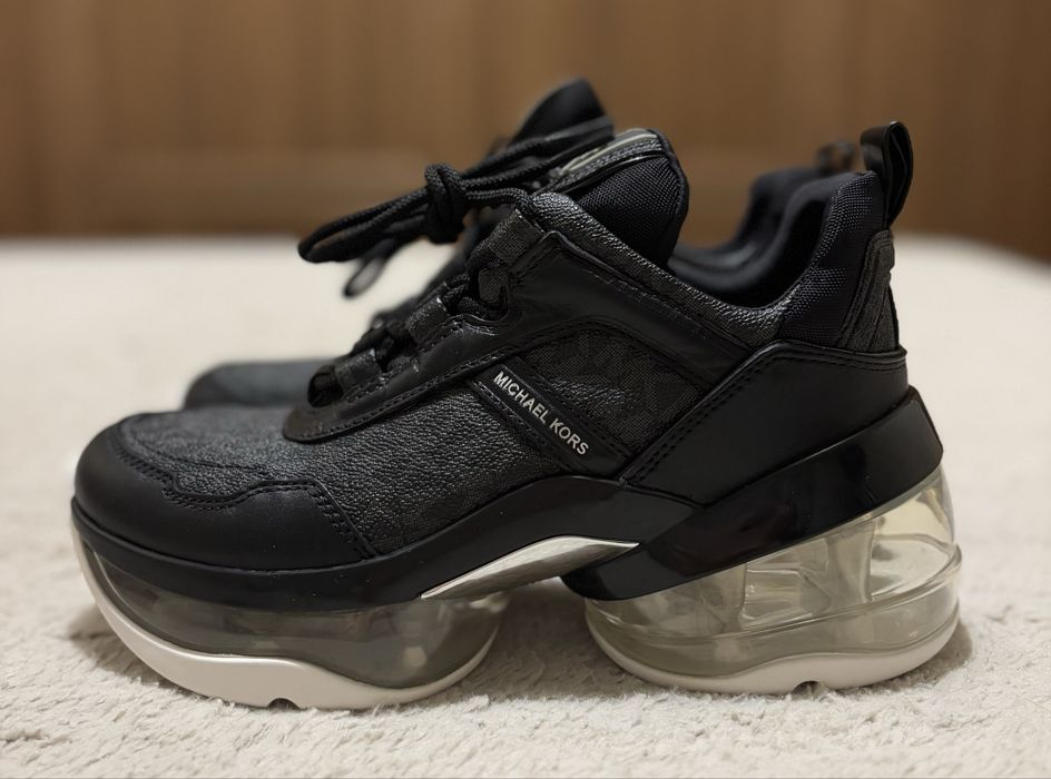 Michael Kors, модель Olympia Extreme оригинал кроссовки кожа 37