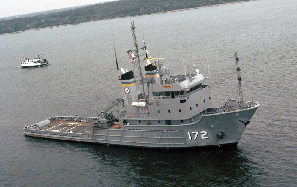 Військова кепка ВМС США - USNS Apache