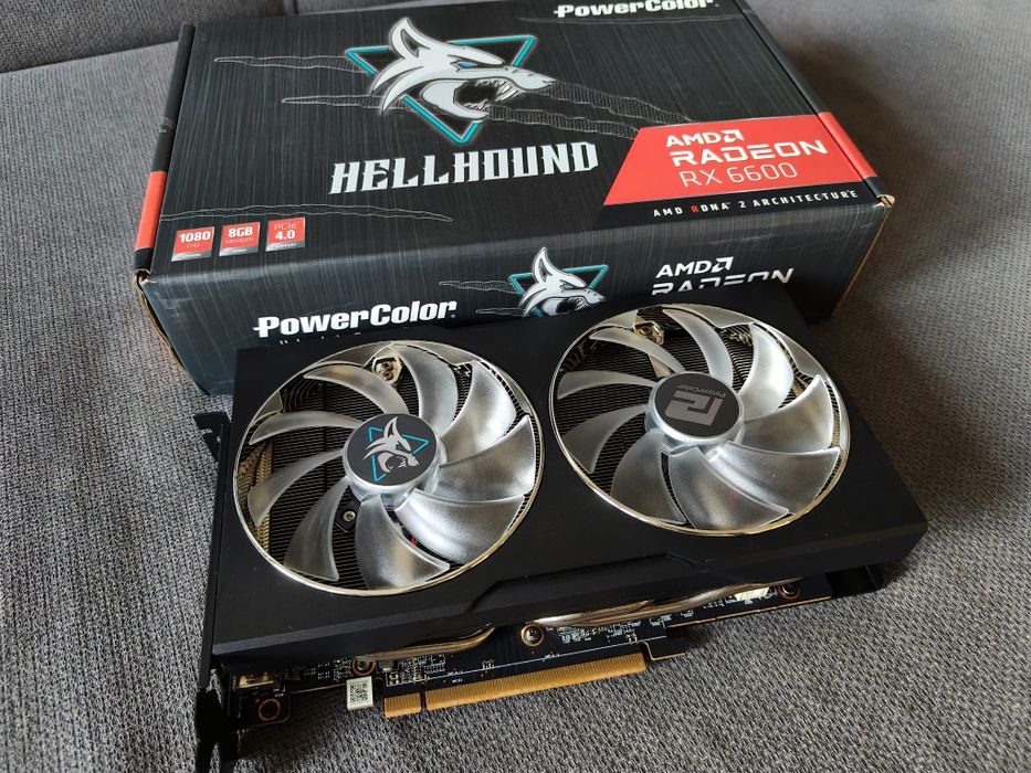 PowerColor Radeon RX 6600 Hellhound 8 GB GDDR6 PCIe 4.0