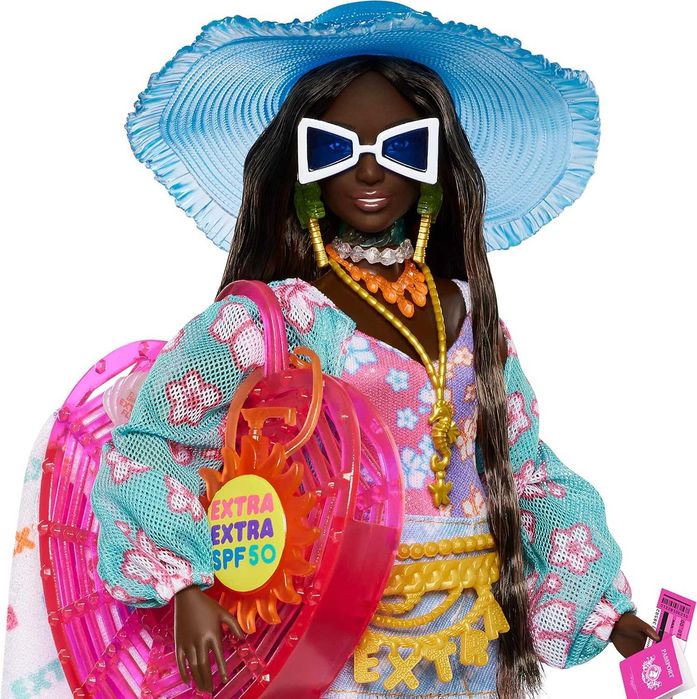 Барби Экстра Флай Отдых на пляже Barbie Extra Fly Travel Beach HPB14