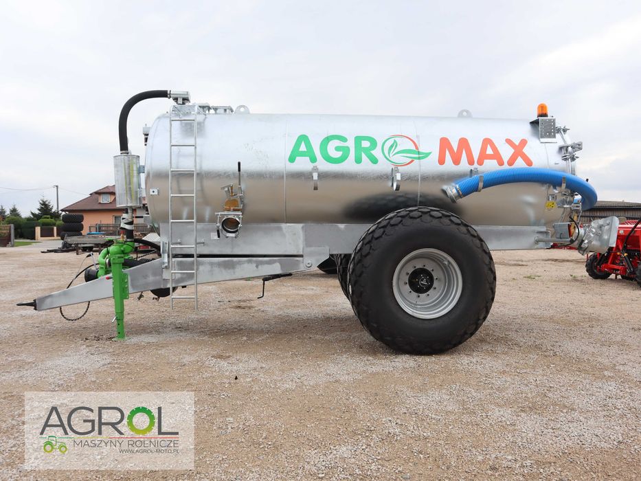 Wóz asenizacyjny Beczkowóz Beczka Agro-Max 10 000 L 1S 2S (tandem)