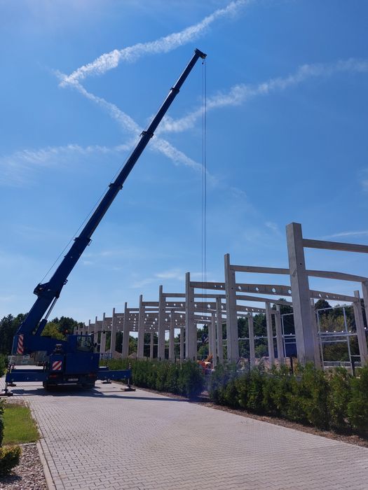 Usługi dźwigowe, dźwig, żuraw, 40t, 70t