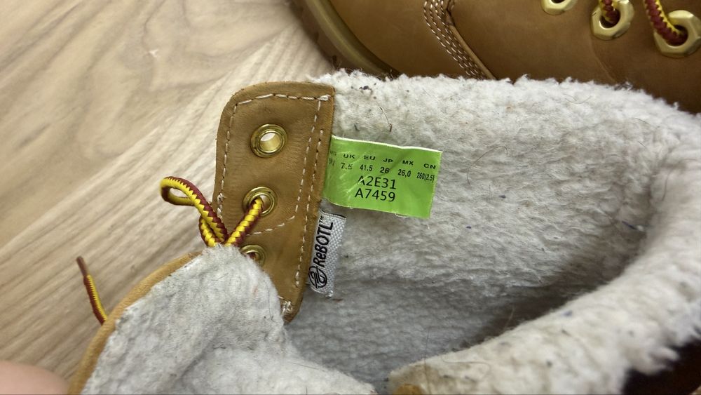 Чоботи зимові - Timberland 6 inch