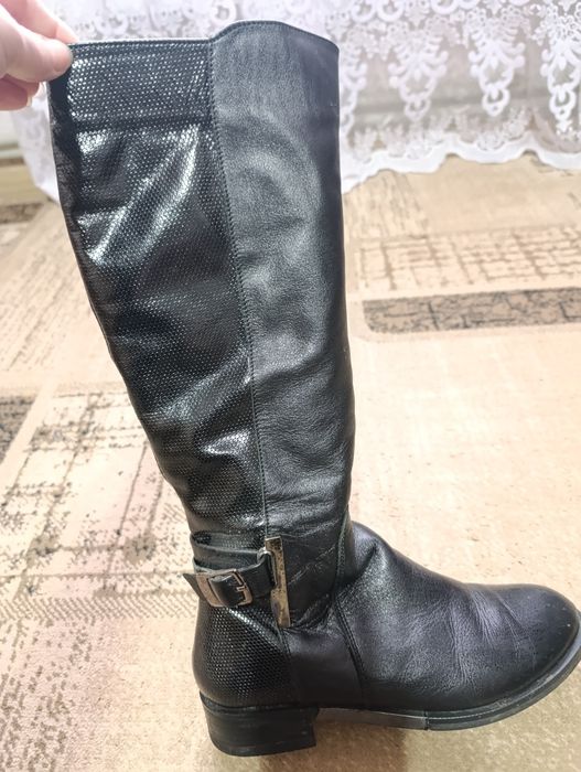 Шкіряні чобітки 37р