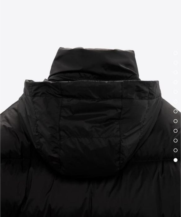пуфер zara пуффер пуховик М