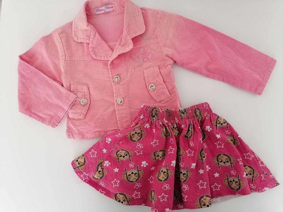 Zestaw dla dziewczynki r. 98/104