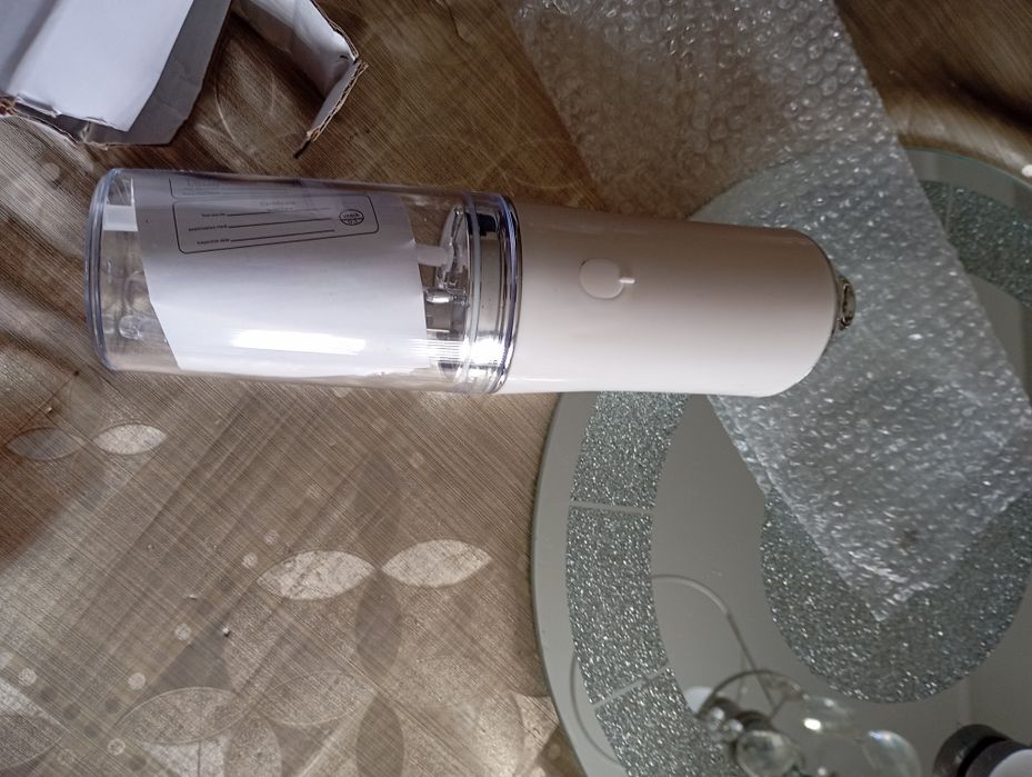 Irrygator biały i różowy