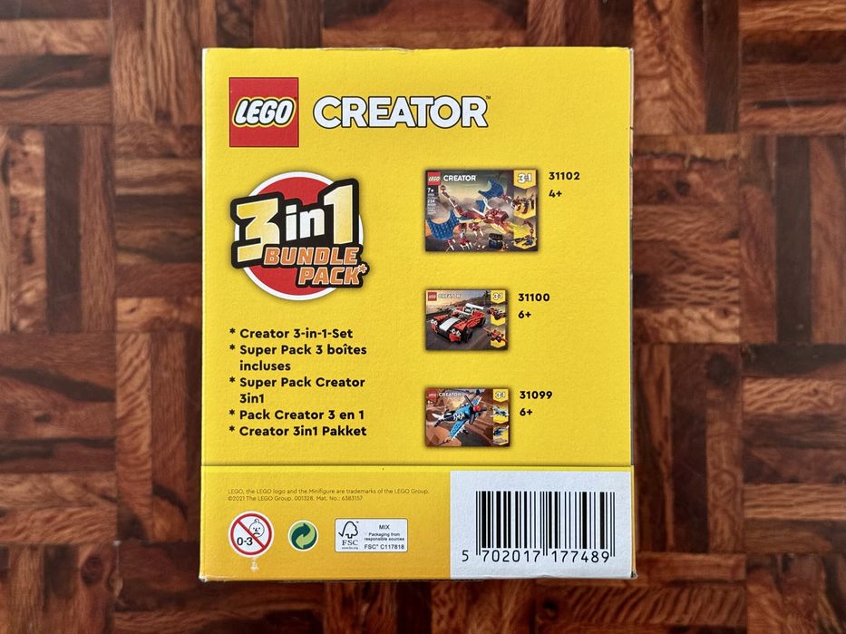 LEGO Creator Bundle Pack 66683 - NOVO!