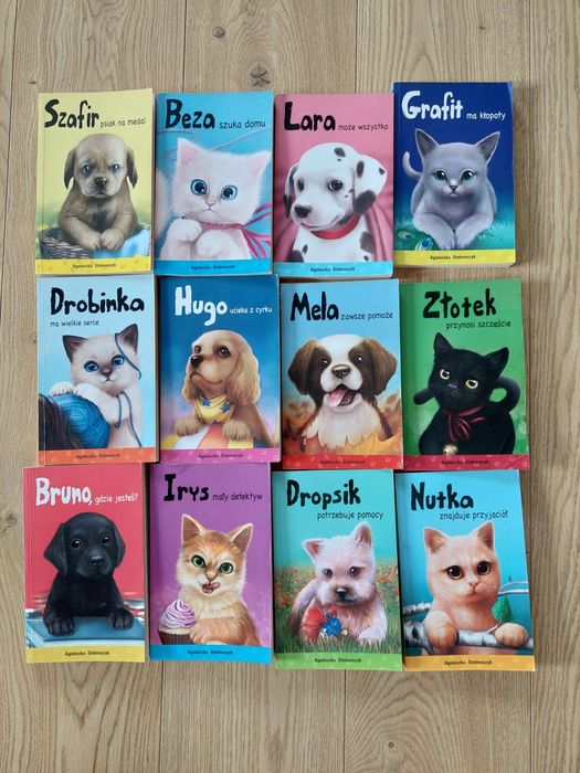 Agnieszka Stelmaszyk Szafir, Beza,Lara Grafit- zestaw 12 książek