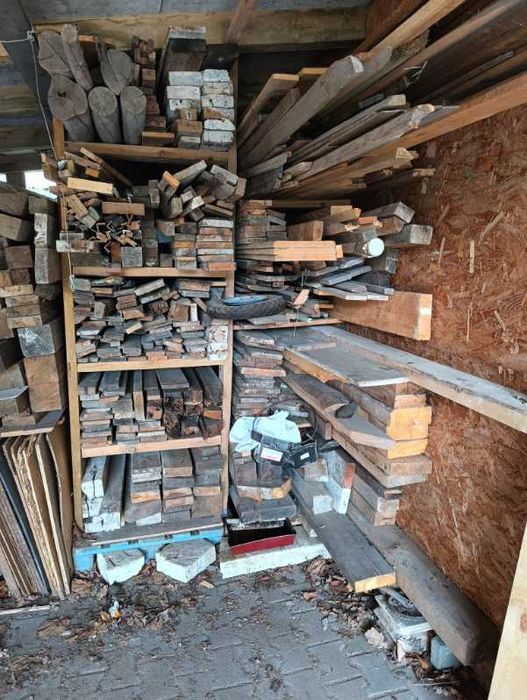 Sprzedam deski kołki kantówki płyty