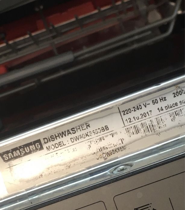 Zmywarka Samsung DW60K8550BB