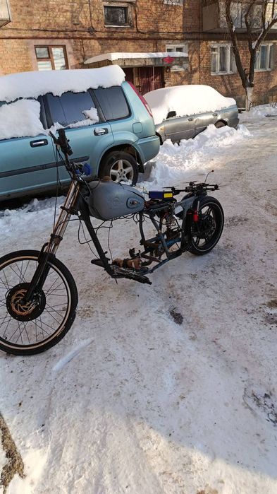 Електро чоппер байк