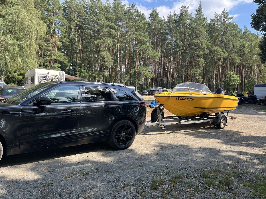 Łódź motorowa włoski klasyk silnik Tohatsu 50 km