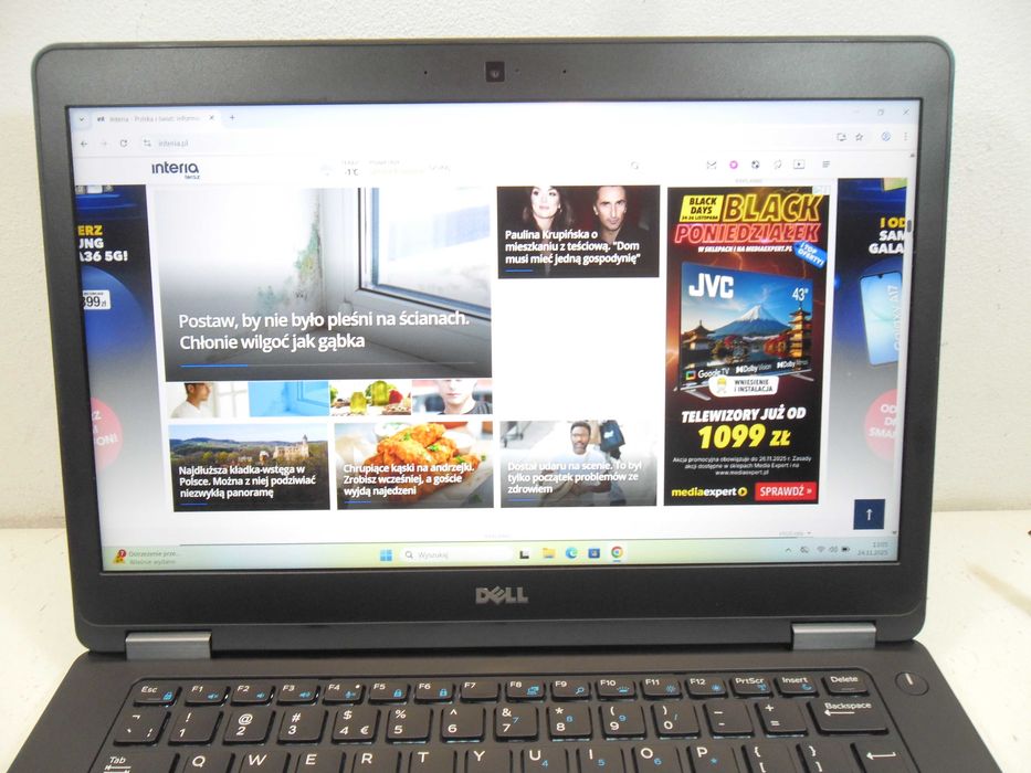 Laptop Dell e5470 i5-4rdz./16GB/512SSD/W11/FHD Gwar. rok FV23