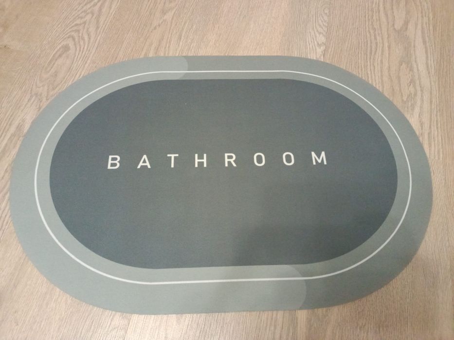 Килимок для ванної кімнати Bathroom — Швидковисихаючий, 40х60 см