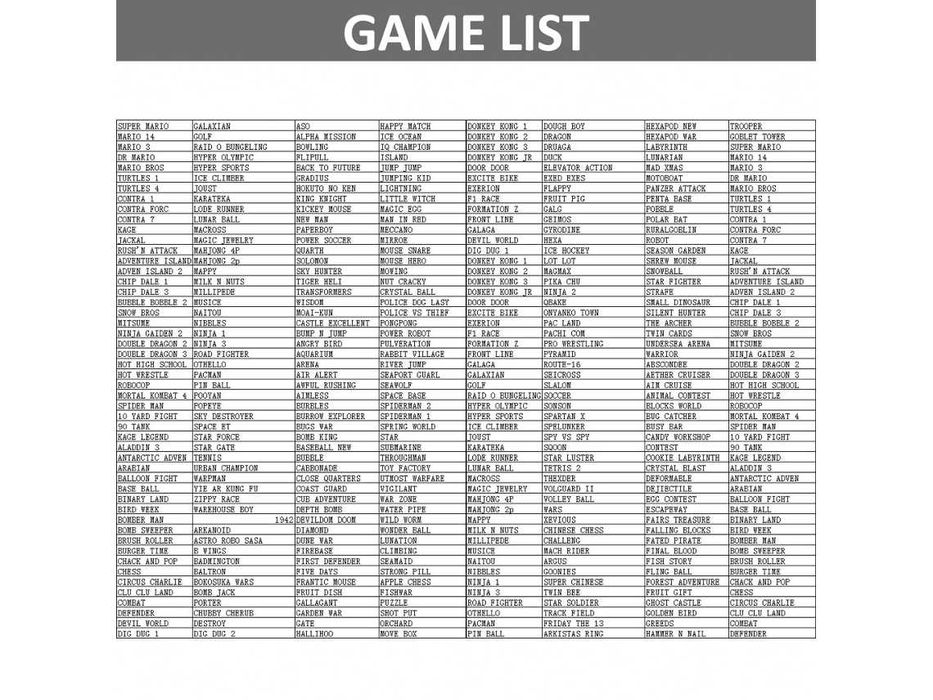 Consola de Jogo Gamebox Sup 400 Jogos + Comando