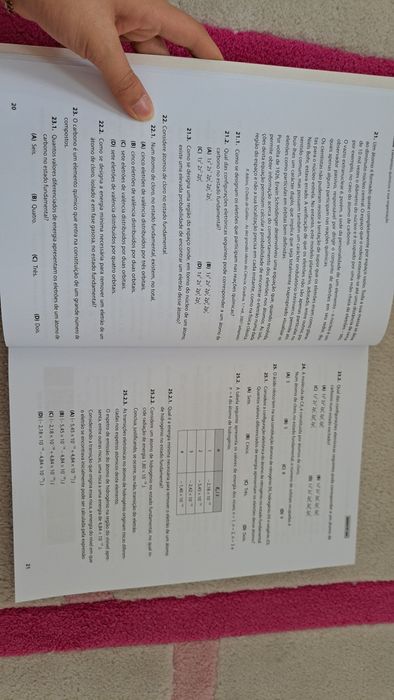 Questões Exame - Física e Química A, NOVO