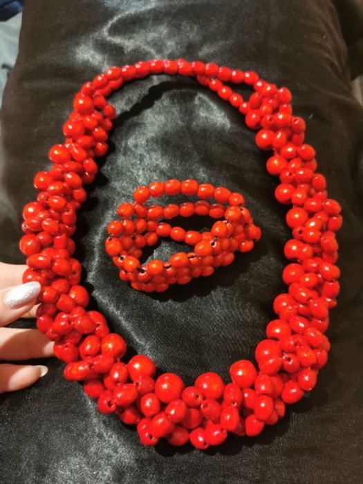 Намисто  дерев'яне.Трендові новинки.