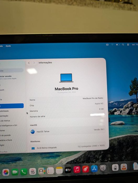 MacBook Pro M2 13” (2022) – Como Novo