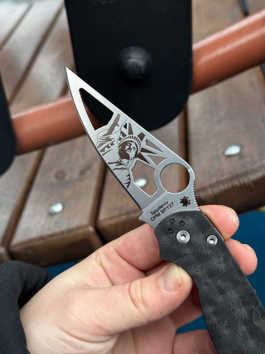 Ніж Spyderco Paramilitary 2 Compression Lock Knife FC Black Dunes