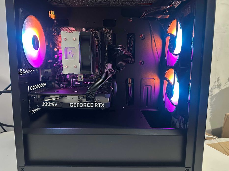 Komputer gamingowy Ryzen 5 3600 RTX 5050 16GB FV23% Gwarancja 24M