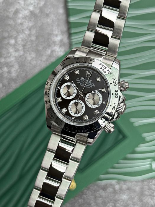Годинник Rolex Cosmograph Daytona 40mm – Black Diamond Dial