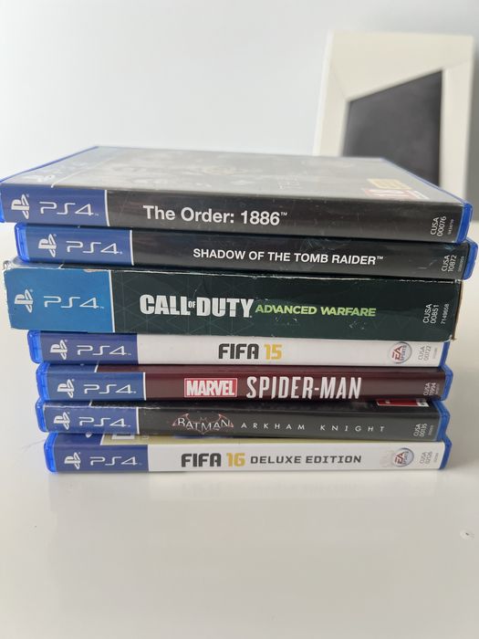 Jogos diversos ps4
