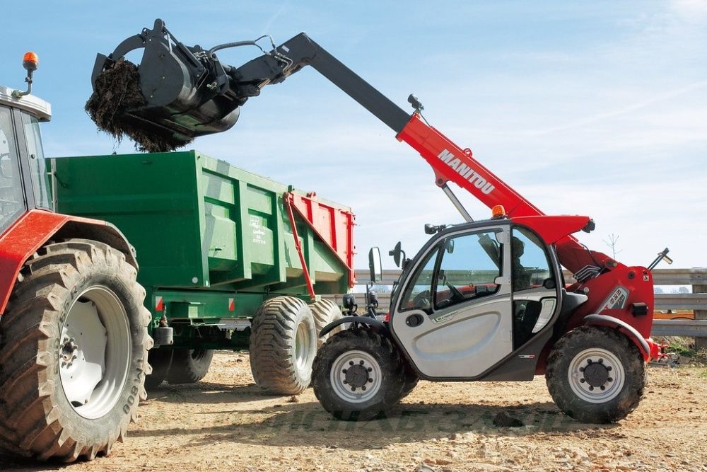 Телескопический погрузчик Manitou MLT-X 625 (JCB 527)