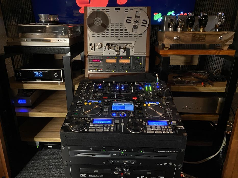Mixer DJ, potężny mixer IMG Stage Line + 4xdeck CD